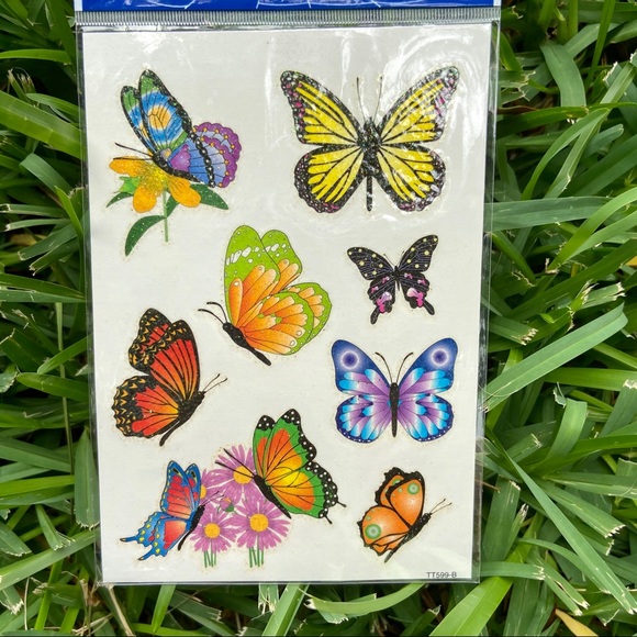 Y2K Temporary Butterfly Tattoos 🦋 - Picture 6 of 7